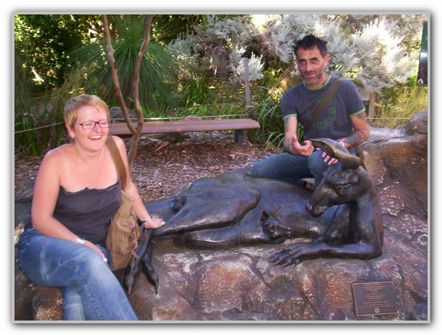 Karen & Stuart at Perth Zoo Feb 16th 2007